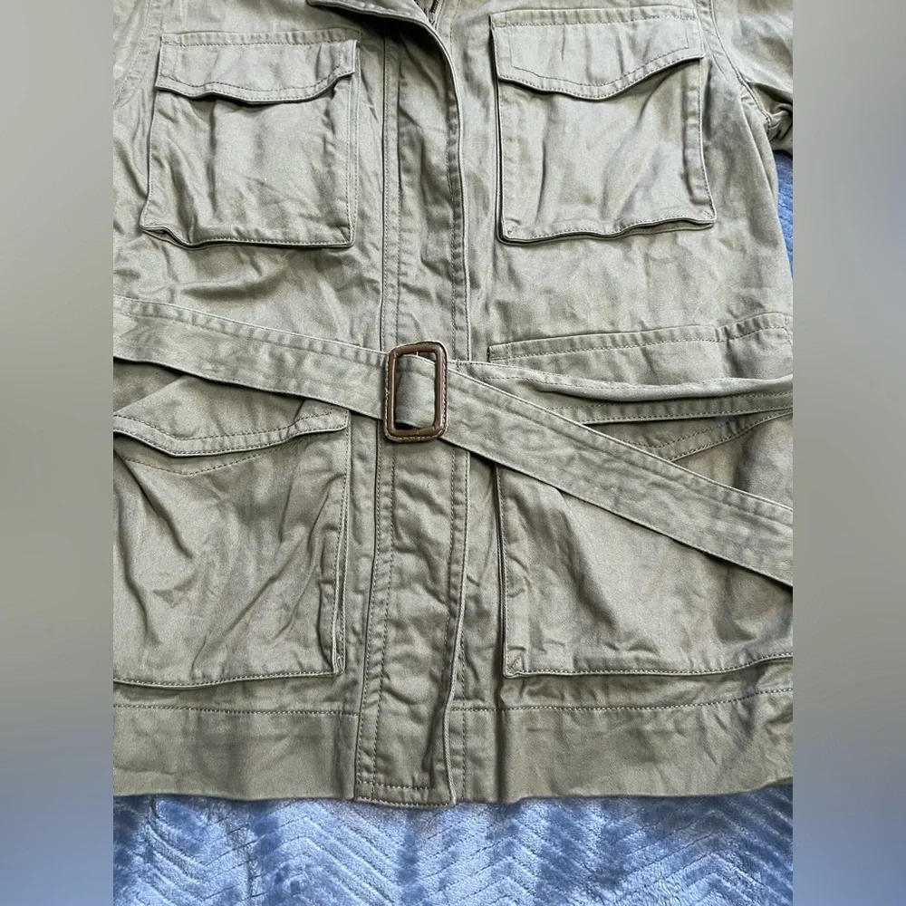 J.Crew‎ Commodore Field Utility Jacket Belted Medium